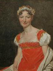 Pauline Jeanne David par Jacques-Louis David en 1812